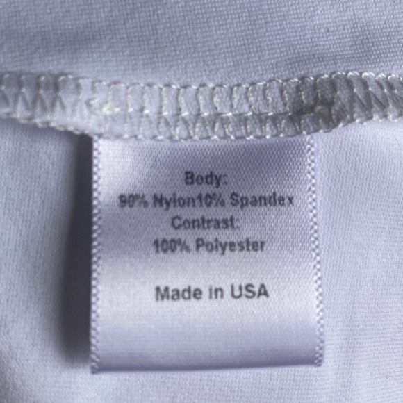 L’Oeuf Poche’ Short Puff Tulip sleeve Top White - Picture 5 of 7